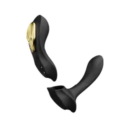 ZALO Aya Wearable Massager Obsidian Black - App Controlled, Ergonomic Design