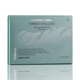 Viamax Vitalizer Herbal Complex 10 Capsules - Swedish Formula