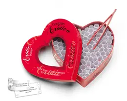 Tease & Please Erotic Heart EN-ES - Intimacy Challenge Game Gift