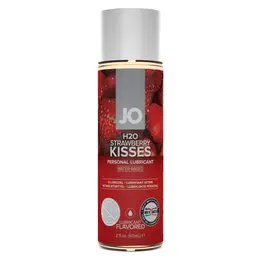 System JO H2O Strawberry Water-Based Lubricant 60ml - Vegan, Toy Safe