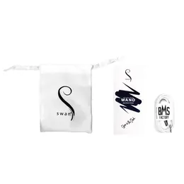 Swan Mini Swan Wand Pink - Compact Waterproof Wand, Glow Edition