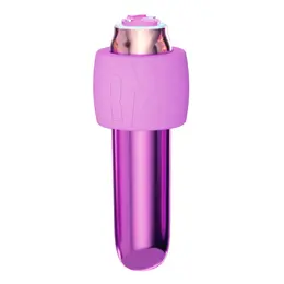 Swan Maximum Rechargeable Compact Pink Stimulator, Matte Finish
