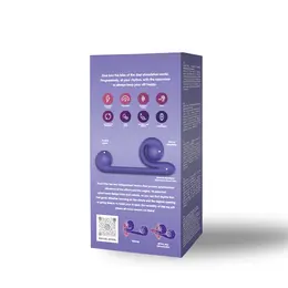 Snail Vibe Purple Multi-Function Silicone Intimate Device
