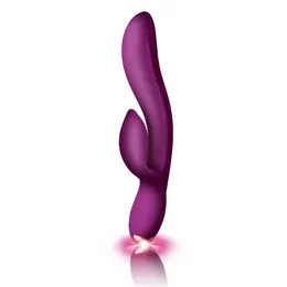 Rocks-Off Regala Rabbit Fuchsia Dual Motor Waterproof Silicone Model