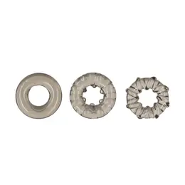 PowerBullet GBD 3-Pack Stretchy Textured Silicone Rings Set
