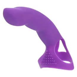 PowerBullet Extra Touch Finger Model Silicone Purple Universal Fit