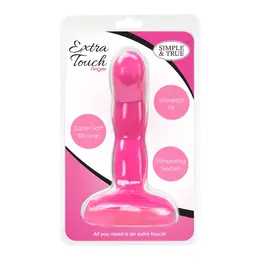 PowerBullet Extra Touch Finger Sleeve Pink Silicone Universal Fit