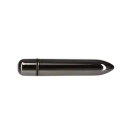 PowerBullet Platinum Mini Vibrator 9.4 cm - Multi-Speed, Silver Finish