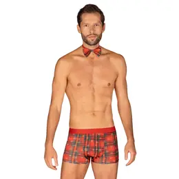 Obsessive Mr Merrilo Boxer Shorts L/XL Red Christmas Edition