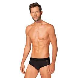 Obsessive Boldero Men’s Briefs Black L/XL Classic Mesh Design