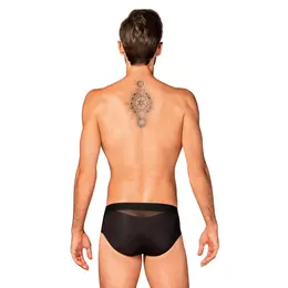 Obsessive Boldero Men’s Briefs Black L/XL Classic Mesh Design