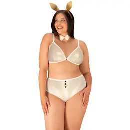 Obsessive Neo Goldes Plus Size Costume Set Gold 2XL/3XL