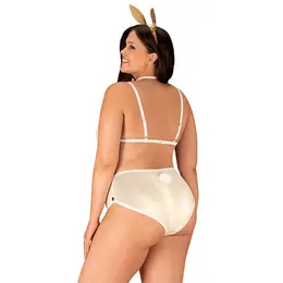 Obsessive Neo Goldes Plus Size Costume Set Gold 2XL/3XL