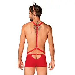 Obsessive Mr Reindy Costume Set L/XL - Harness, Shorts & Antler Headband