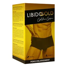 Libido Gold Golden Grow - Men's Wellness Supplement, 60 Tablets