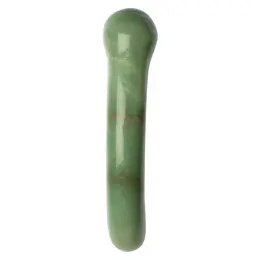 La Gemmes G Curve Jade - Handcrafted Natural Jade Crystal Wand 17.5 cm