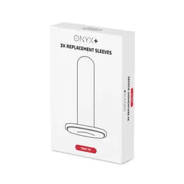 Kiiroo Onyx+ Replacement Sleeve Set 3pcs Tight Fit for Intimate Device