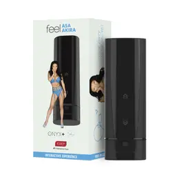 Kiiroo Onyx+ Interactive Intimate Device Asa Akira Edition, Black