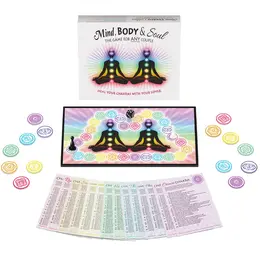 Kheper Games Mind Body & Soul Chakra Alignment Board Game for Couples