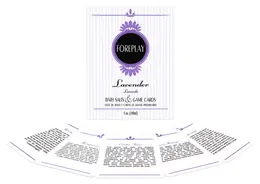 Kheper Games Foreplay Bath Set Vanilla & Lavender 150g Cards Included