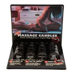 Kama Sutra Mini Massage Candles Set Vanilla Cream 6-Pack Gift Edition