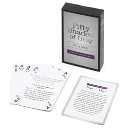 Fifty Shades of Grey Play Nice Talk Dirty Card Game 52 Cards Deck