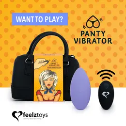 FeelzToys Panty Vibe RC System Purple - Ergonomic, Silicone, 6 Modes