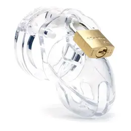 CB-X Mr Stubb Clear Chastity System - Compact Polycarbonate Model