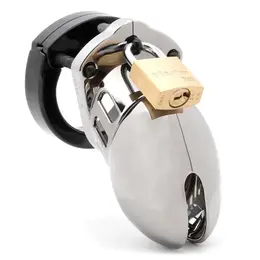 CB-X CB-6000S Chrome 35mm Compact Anatomic Chastity System