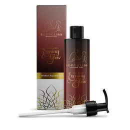 BodyGliss Chai Bliss Evening Glow Massage Oil - Silky Long-Lasting Formula 100ml