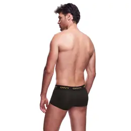 Envy Mesh Short Boxer Black S/M - Breathable Athletic Trunk