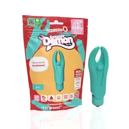 The Screaming O 4T DemonKiwi Mini Silicone Intimate Massager, Waterproof