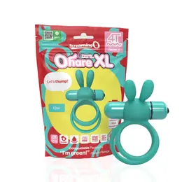 Screaming O 4T Ohare XL Kiwi - Silicone Vibrating Ring, Waterproof