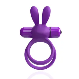 The Screaming O 4T Ohare XL Intimate Ring Vibrator Grape Silicone