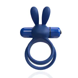 The Screaming O 4T Ohare XL Intimate Ring Blueberry Silicone