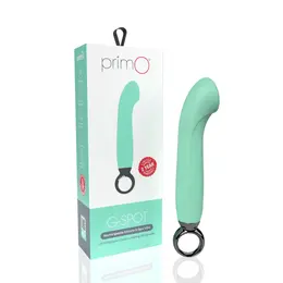 The Screaming O Primo G-Spot Kiwi Vibrator - Rechargeable Silicone, 6.25