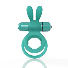 The Screaming O 4T Ohare Kiwi Dual Silicone Ring Vibrator