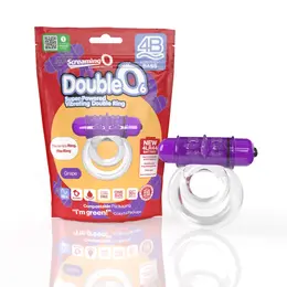 The Screaming O DoubleO 6 Intimate Ring System Grape, 5 Modes, SEBS
