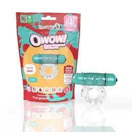 The Screaming O 4T OWow Kiwi Vibrating Ring, Waterproof, Eco Packaging