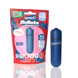 The Screaming O 4B Bullet Blueberry - Compact Waterproof Massager