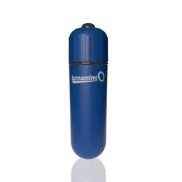 The Screaming O 4T Bullet Blueberry - Compact Multi-Speed Blue Device