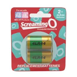 The Screaming O 4LR44 Battery Pack - 2 Pieces, Long-Lasting Power