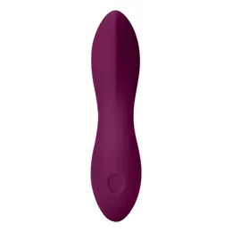 Dame Products Dip Personal Massager Plum Medical Silicone USB