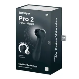 Satisfyer Pro 2 Generation 3 Black - Air Pulse System & App Control