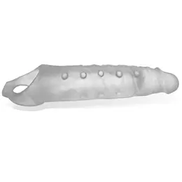 Oxballs Snake Deep-Reacher Intimate Sheath Clear Ice Plus+Silicone XL