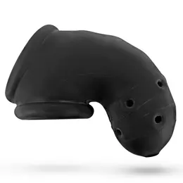 Oxballs Airlock Air-Lite Vented System Black Ice - Lightweight Chastity Device