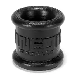 Oxballs Neo Tall Silicone Anatomical Ballstretcher Black 2-Inch