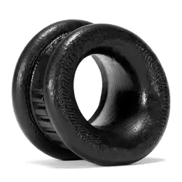 Oxballs Neo Angle Anatomical Silicone Black Ring - Flexible Design