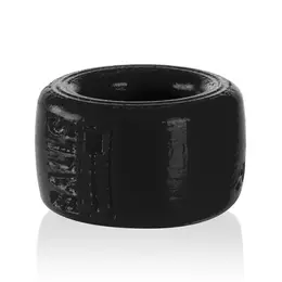 Oxballs BALLS-T Anatomical Silicone Ring Black 3 cm