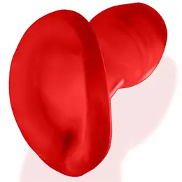 Oxballs Glowhole-1 Red Morph Small Plug with LED Light